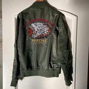 SCHOTT military track jacket |L I Green l brand new condition l mens